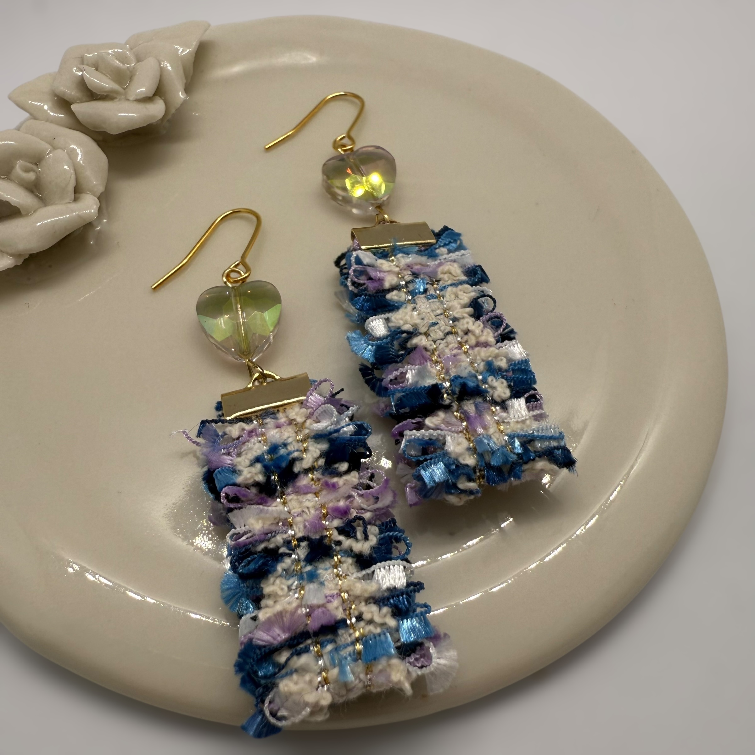 テキスタイルイヤリング